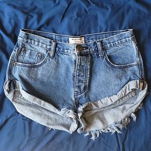 One Teaspoon Bandits Shorts size 27